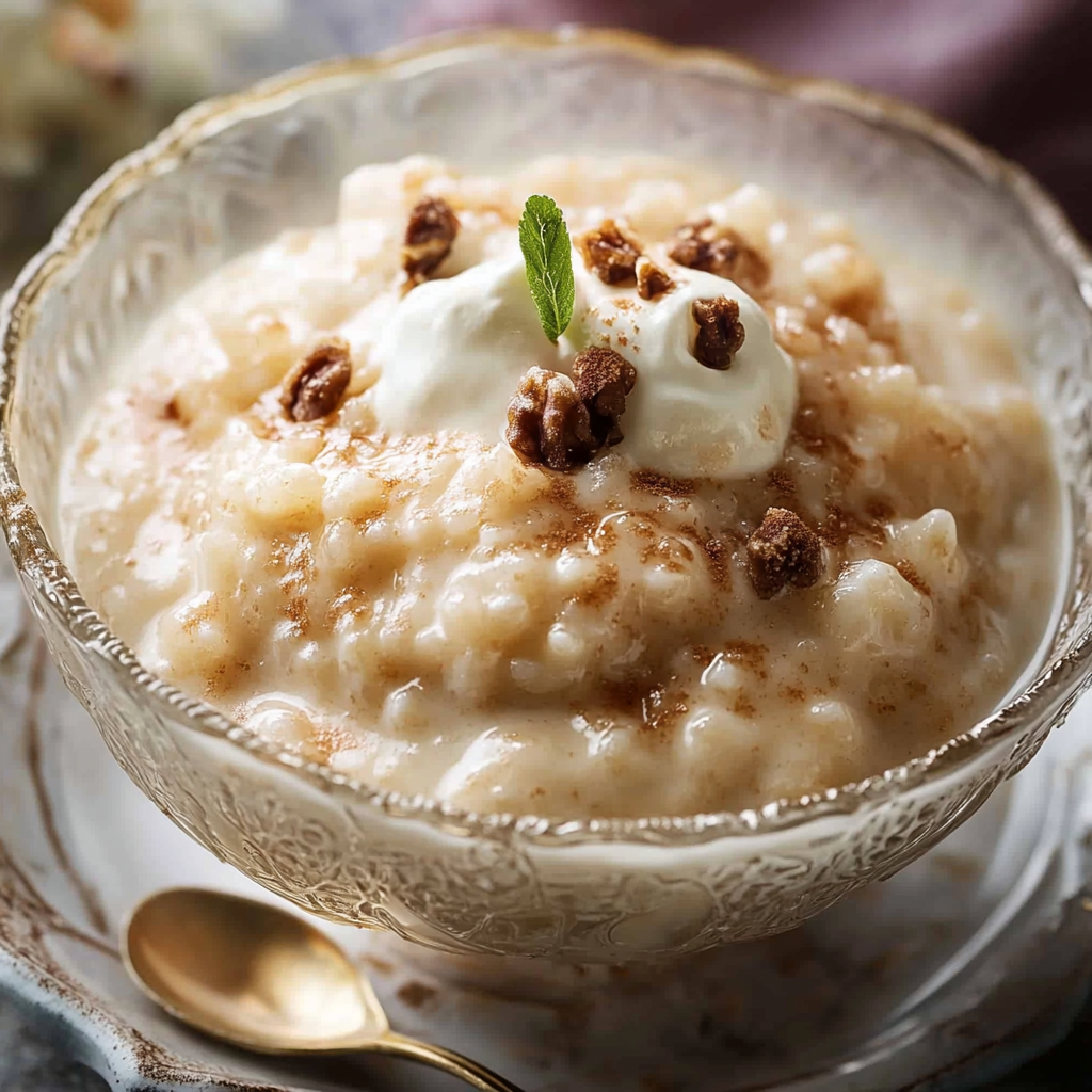 Creamy Rice Pudding Recipe